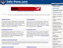 Tablet Screenshot of infopene.com